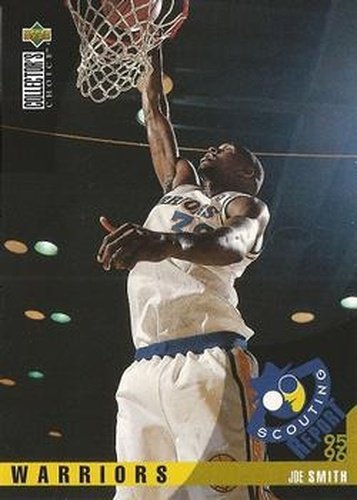 #329 Joe Smith - Golden State Warriors - 1995-96 Collector's Choice Basketball