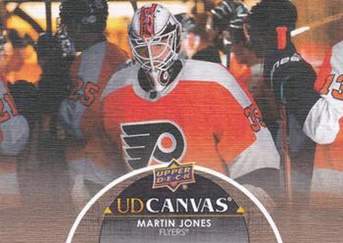 #C329 Martin Jones - Philadelphia Flyers - 2021-22 Upper Deck - UD Canvas Hockey