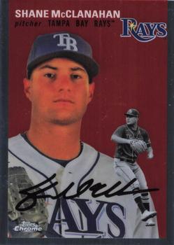 #329 Shane McClanahan - Tampa Bay Rays - 2023 Topps Chrome Platinum Anniversary Baseball