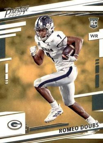 #329 Romeo Doubs - Green Bay Packers - 2022 Panini Prestige Football