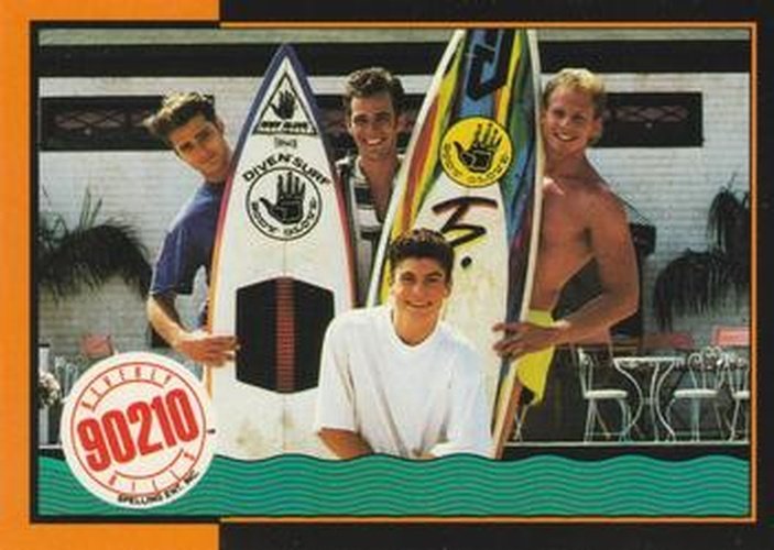 #32 Get on Board - 1991 Topps Beverly Hills 90210