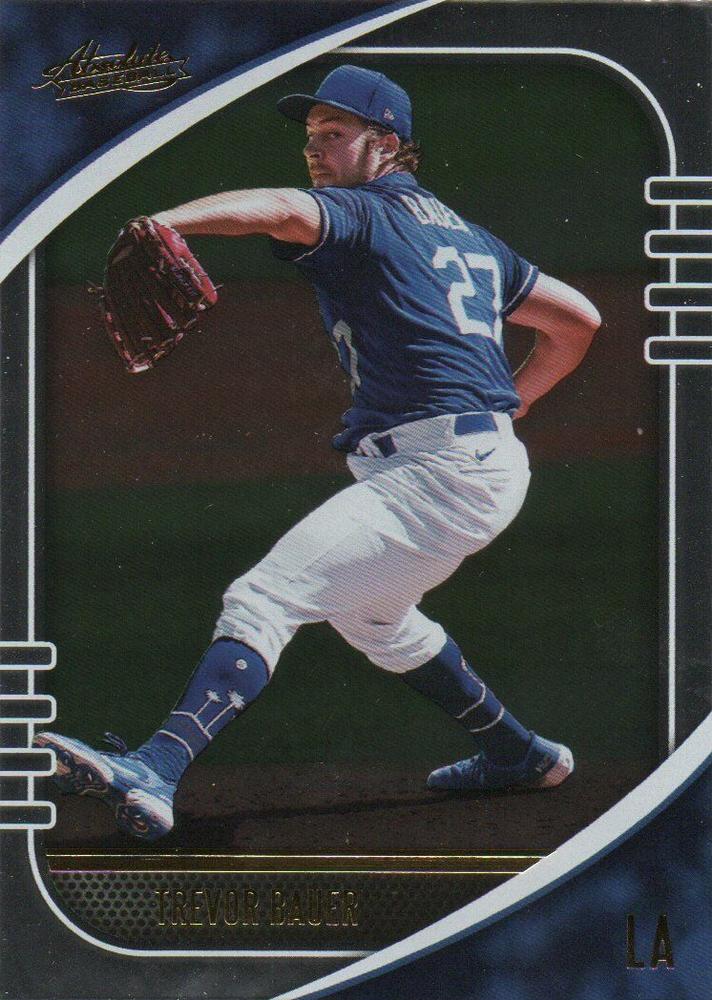 #32 Trevor Bauer - Los Angeles Dodgers - 2021 Panini Absolute Baseball