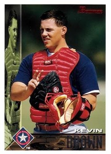 #32 Kevin Brown - Texas Rangers - 1995 Bowman Baseball