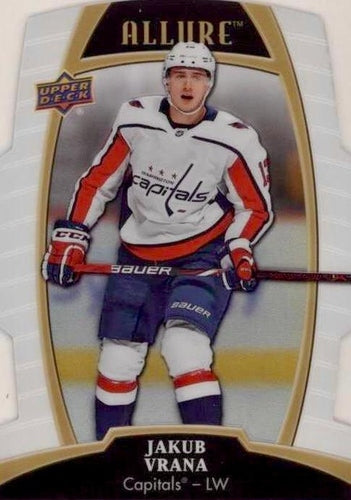 #32 Jakub Vrana - Washington Capitals - 2019-20 Upper Deck Allure - White Rainbow Hockey