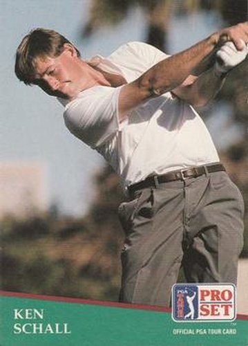 #32 Ken Schall - 1991 Pro Set PGA Tour Golf