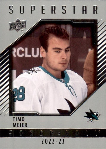#HR-32 Timo Meier - San Jose Sharks - 2022-23 Upper Deck - Honor Roll Hockey