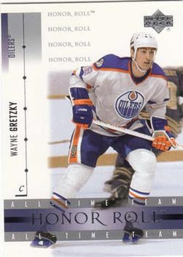 #32 Wayne Gretzky - Edmonton Oilers - 2001-02 Upper Deck Honor Roll Hockey
