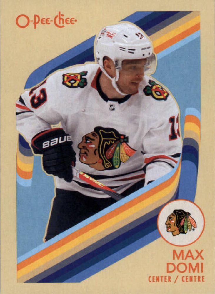 #32 Max Domi - Chicago Blackhawks - 2023-24 O-Pee-Chee - Retro Hockey
