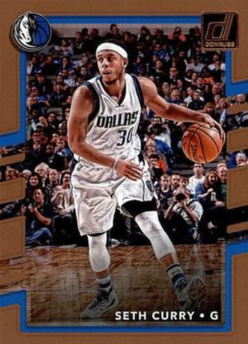 #32 Seth Curry - Dallas Mavericks - 2017-18 Donruss Basketball