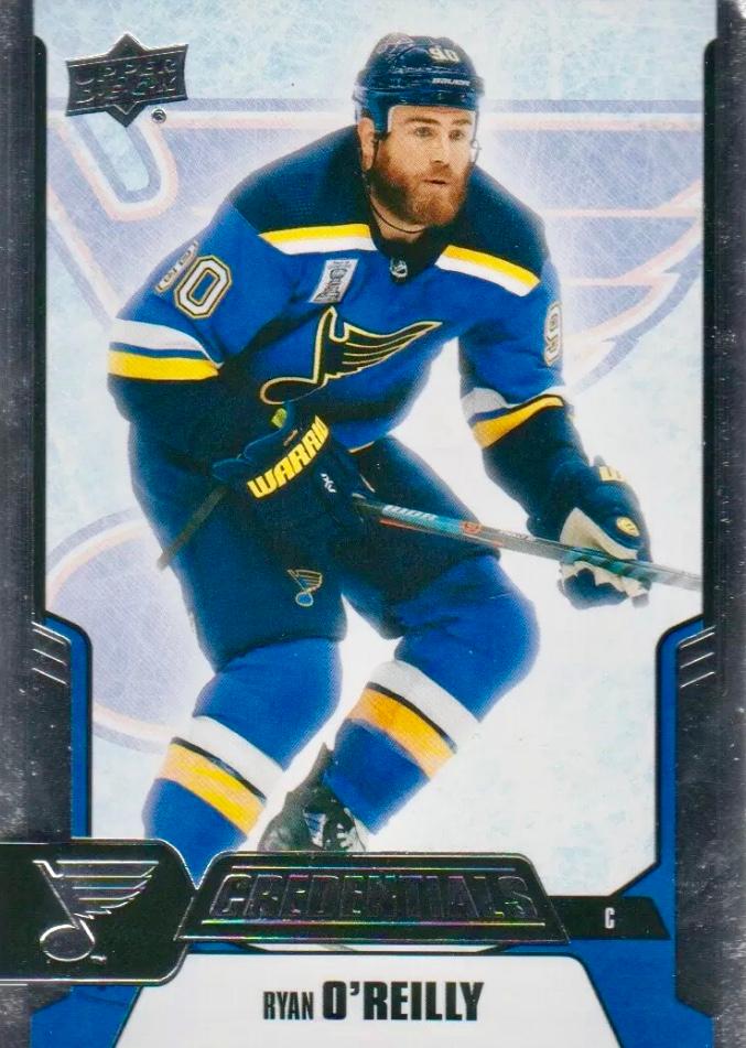 #32 Ryan O'Reilly - St. Louis Blues - 2019-20 Upper Deck Credentials Hockey