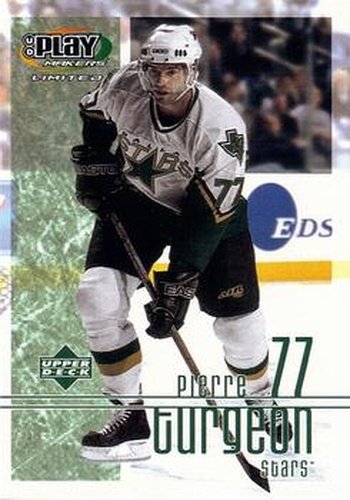 #32 Pierre Turgeon - Dallas Stars - 2001-02 Upper Deck Playmakers Hockey