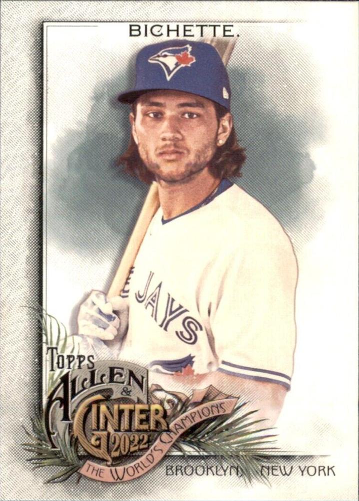 #32 Bo Bichette - Toronto Blue Jays - 2022 Topps Allen & Ginter Baseball