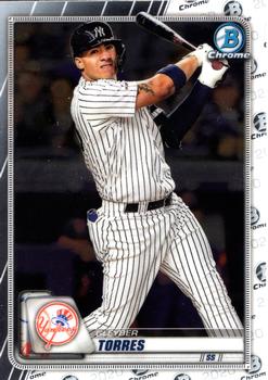 #32 Gleyber Torres - New York Yankees - 2020 Bowman Chrome Baseball