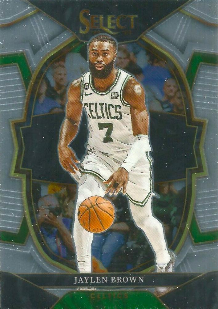 #32 Jaylen Brown - Boston Celtics - 2022-23 Panini Select Basketball