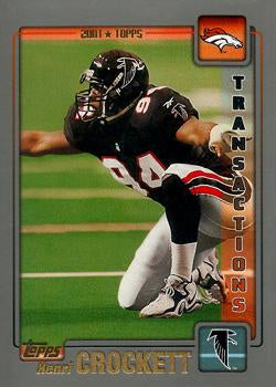 #32 Henri Crockett - Denver Broncos - 2001 Topps Football