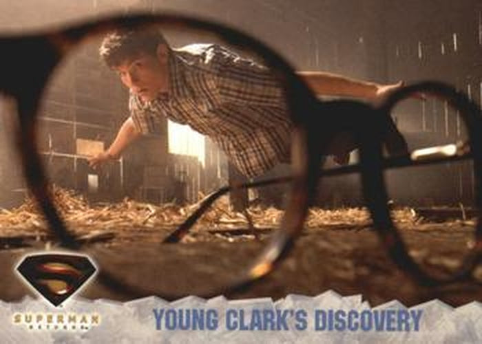 #32 Young Clark's Discovery - 2006 Topps Superman Returns