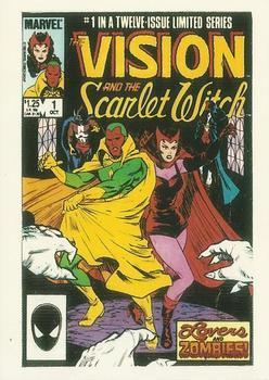 #32 The Vision and The Scarlet Witch Limited Series - 1991 Comic Images Marvel Comics First Covers II