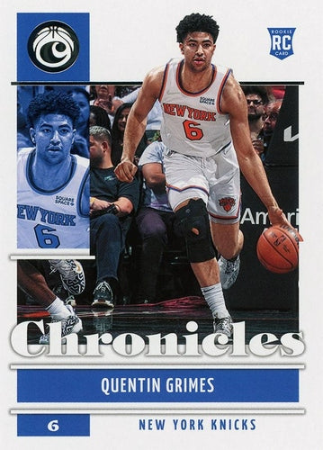 #32 Quentin Grimes - New York Knicks - 2021-22 Panini Chronicles Basketball