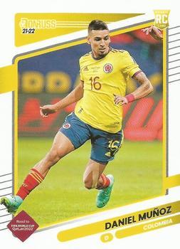 #32 Daniel Munoz - Colombia - 2021-22 Donruss Road to FIFA World Cup Qatar 2022 Soccer