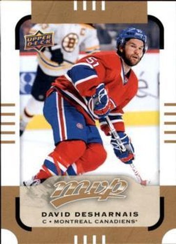 #32 David Desharnais - Montreal Canadiens - 2015-16 Upper Deck MVP Hockey