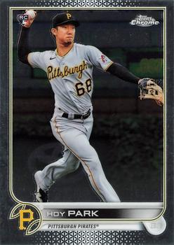 #32 Hoy Park - Pittsburgh Pirates - 2022 Topps Chrome Baseball