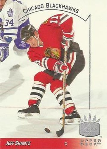 #32 Jeff Shantz - Chicago Blackhawks - 1993-94 Upper Deck - SP Hockey