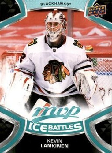 #32 Kevin Lankinen - Chicago Blackhawks - 2021-22 Upper Deck MVP - Ice Battles Hockey