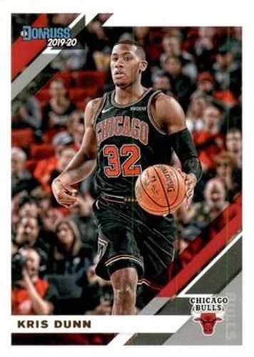#32 Kris Dunn - Chicago Bulls - 2019-20 Donruss Basketball