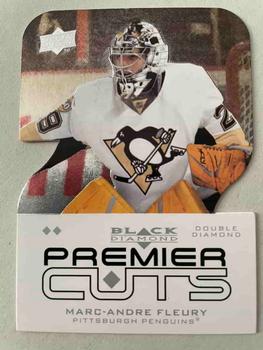 #PDC32 Marc-Andre Fleury - Pittsburgh Penguins - 2008-09 Upper Deck Black Diamond - Premier Die Cut Hockey
