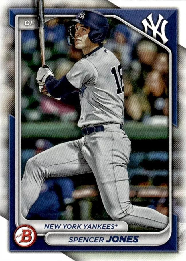 #BP-32 Spencer Jones - New York Yankees - 2024 Bowman - Prospects Baseball