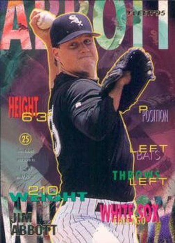 #U-32 Jim Abbott - Chicago White Sox - 1995 Fleer Update Baseball