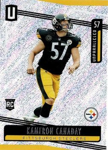 #32 Kameron Canaday - Pittsburgh Steelers - 2019 Panini Unparalleled Football