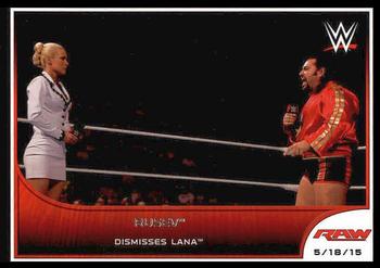 #32 Rusev - 2016 Topps WWE Road to Wrestlemania Wrestling