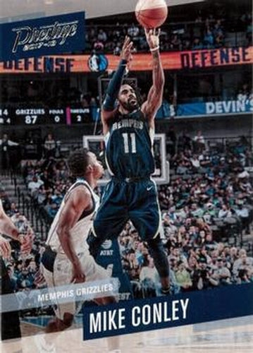 #32 Mike Conley - Memphis Grizzlies - 2017-18 Panini Prestige Basketball