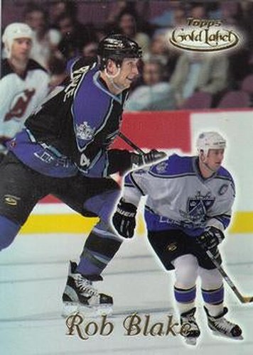 #32 Rob Blake - Los Angeles Kings - 1999-00 Topps Gold Label Hockey