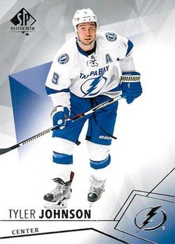 #32 Tyler Johnson - Tampa Bay Lightning - 2015-16 SP Authentic Hockey