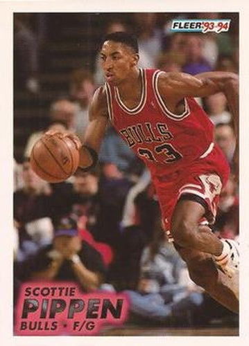 #32 Scottie Pippen - Chicago Bulls - 1993-94 Fleer Basketball