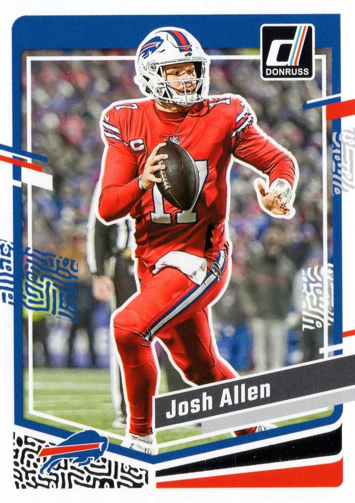 #32 Josh Allen - Buffalo Bills - 2023 Donruss Football