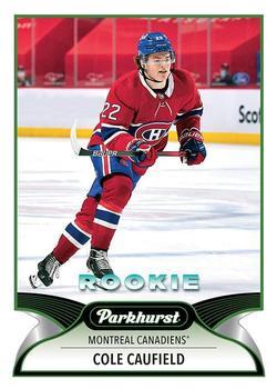 #330 Cole Caufield - Montreal Canadiens - 2021-22 Parkhurst Hockey