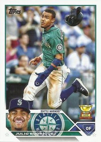 #330 Julio Rodriguez - Seattle Mariners - 2023 Topps Baseball