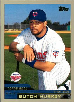 #330 Butch Huskey - Minnesota Twins - 2000 Topps Baseball