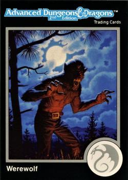 #330 Lycanthrope, Werewolf - 1991 TSR Advanced Dungeons & Dragons - Silver