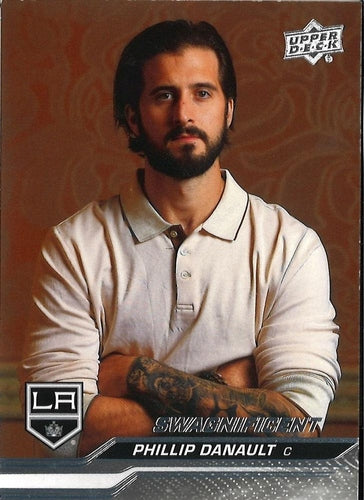 #330b Phillip Danault - Los Angeles Kings -2023-24 Upper Deck Hockey
