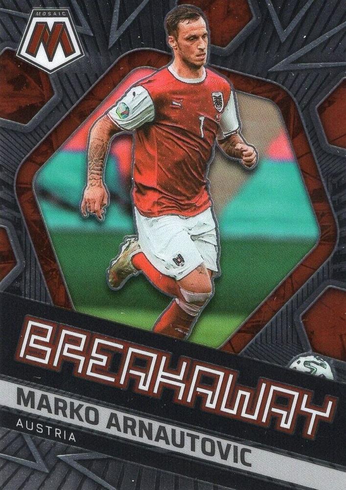#27 Marko Arnautovic - Austria - 2021-22 Panini Mosaic Road to FIFA World Cup - Breakaway Soccer