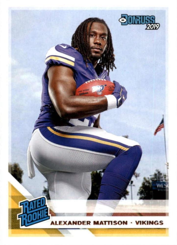#331 Alexander Mattison - Minnesota Vikings - 2019 Donruss Football