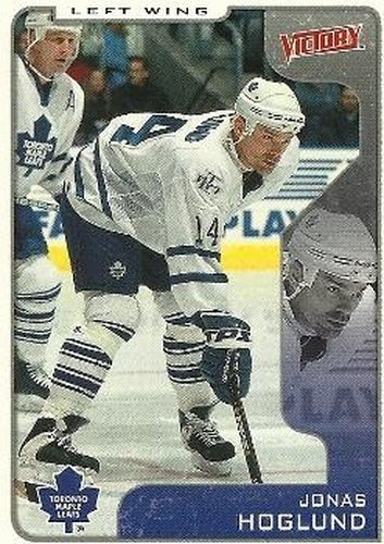 #331 Jonas Hoglund - Toronto Maple Leafs - 2001-02 Upper Deck Victory Hockey