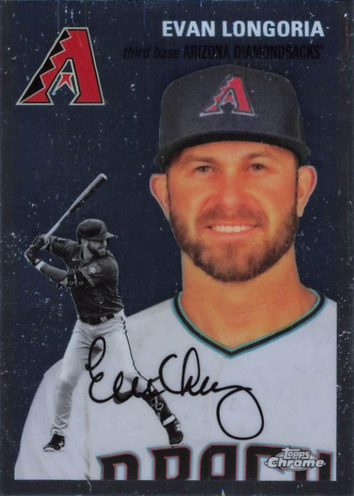 #331 Evan Longoria - Arizona Diamondbacks - 2023 Topps Chrome Platinum Anniversary Baseball
