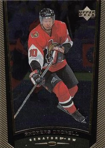 #331 Andreas Dackell - Ottawa Senators - 1998-99 Upper Deck Gold Reserve Hockey