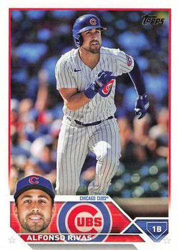#332 Alfonso Rivas - Chicago Cubs - 2023 Topps Baseball