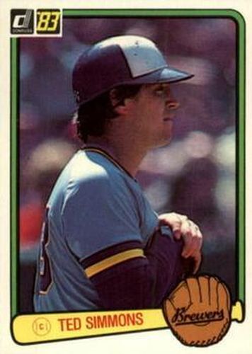 #332 Ted Simmons - Milwaukee Brewers - 1983 Donruss Baseball